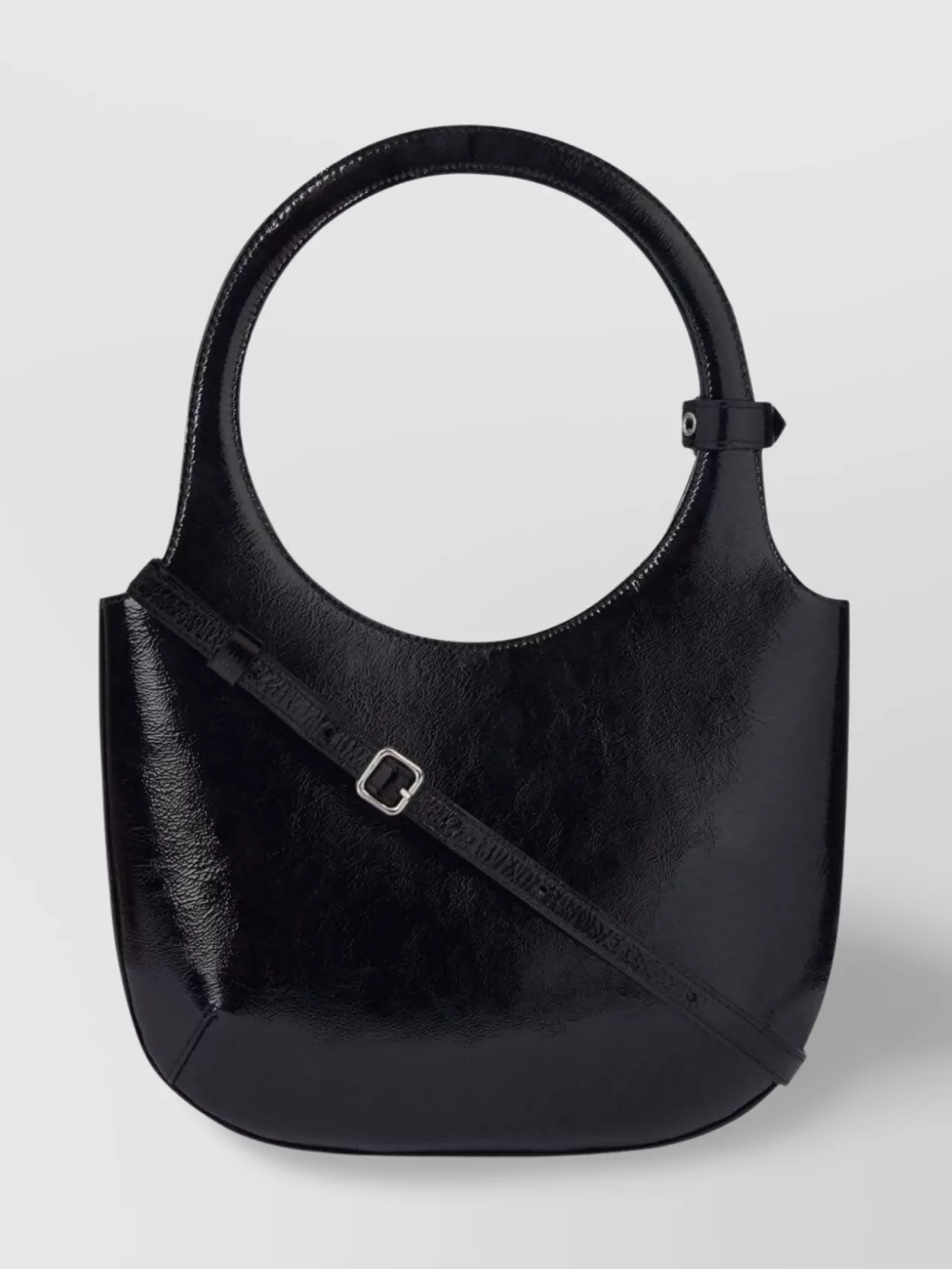 Courrèges Round Handle Leather Bag