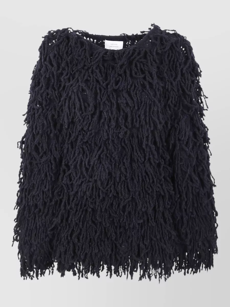 Loulou Studio Wool Blend Round Neck Sweater