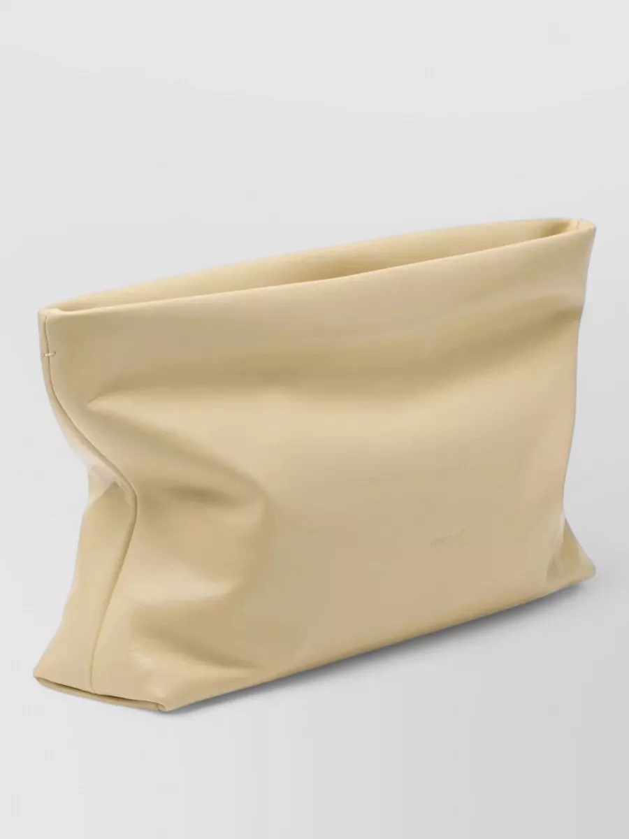 Marsell Leather Maxi Tote Bag