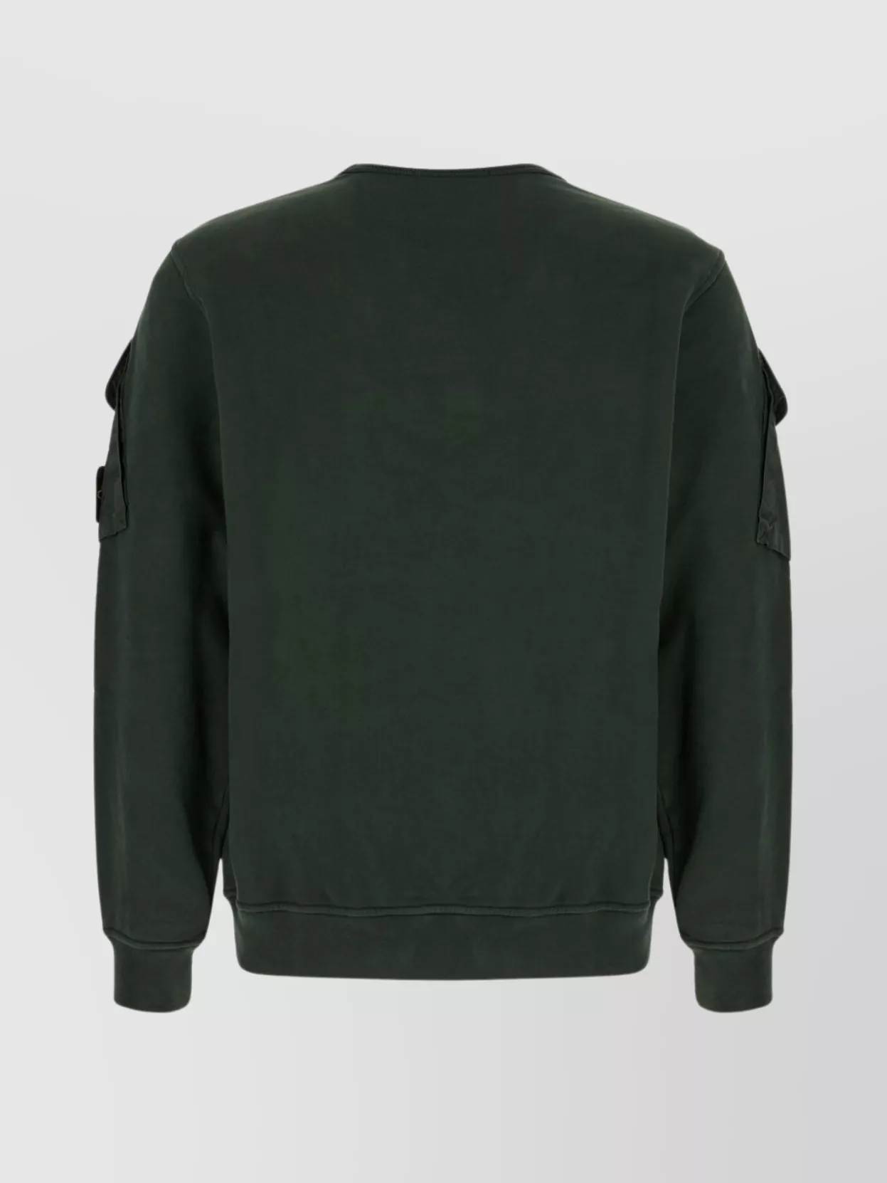 Stone Island Crew Neck Sweater Ribbed Cuffs