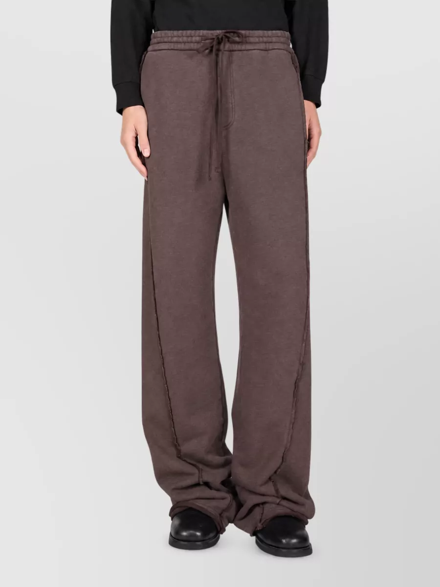 Haikure Cotton Wide-Leg Sweatpants