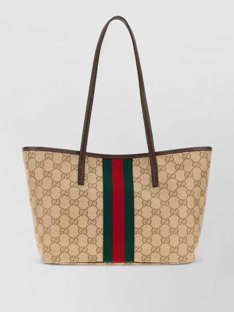 Gucci small fabric tote bag
