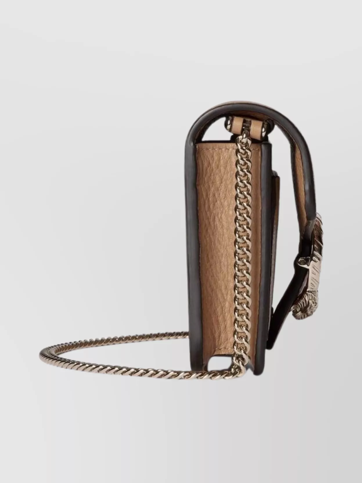 Gucci Dionysus Textured Leather Chain Strap Purse