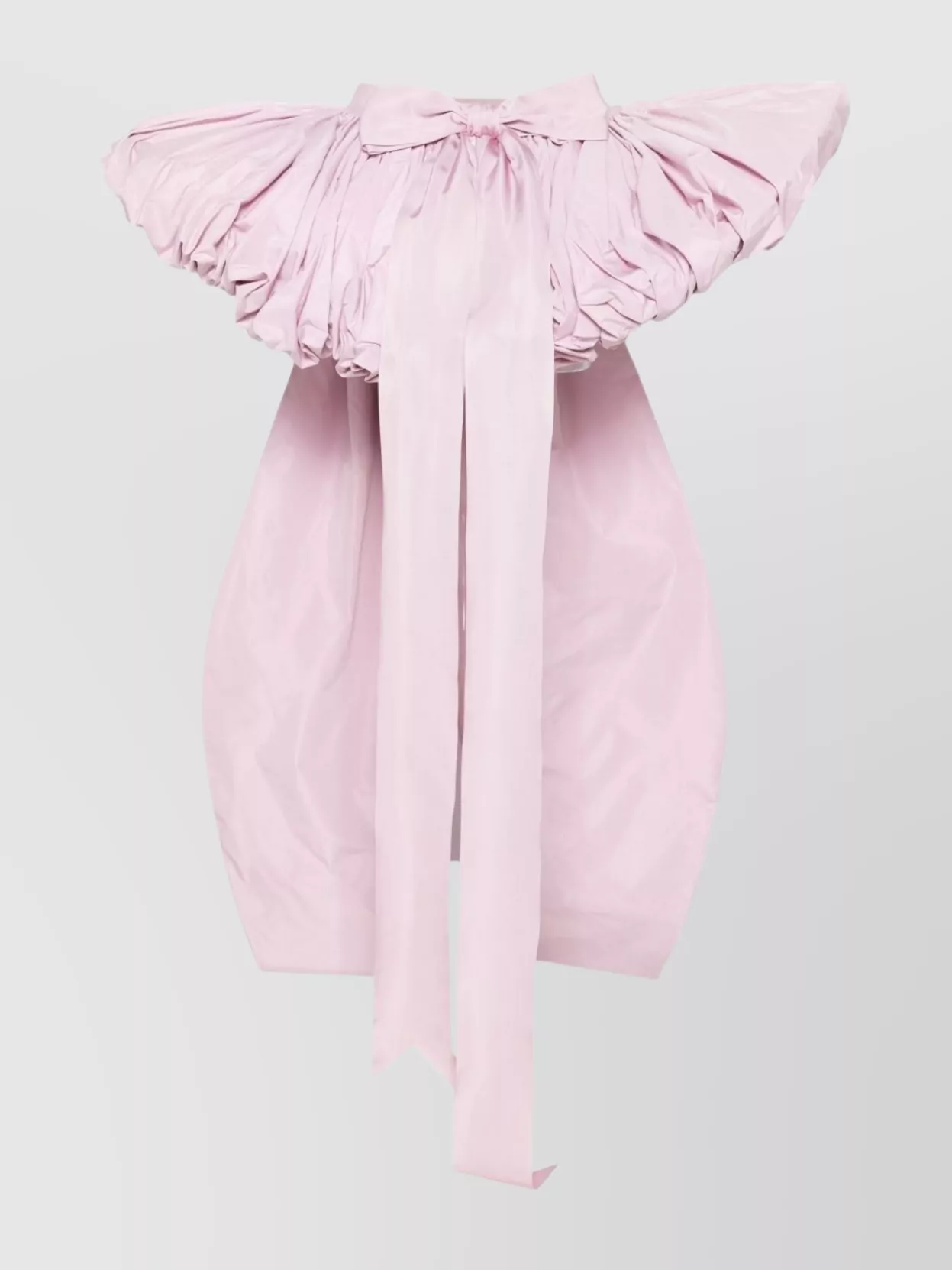 Dsquared2 High-low Layered Skirt Bow Detail In Pink