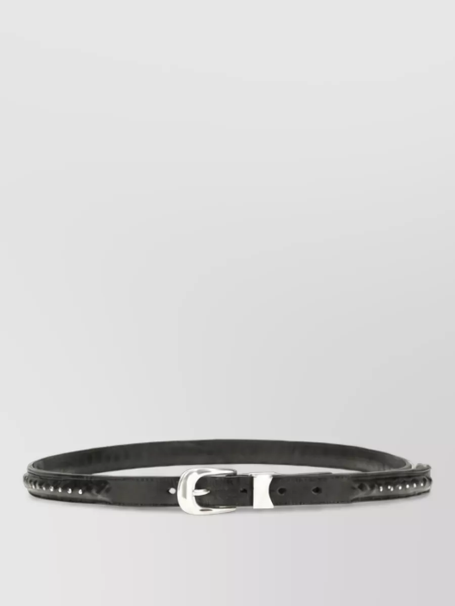 Our Legacy leather chain belt