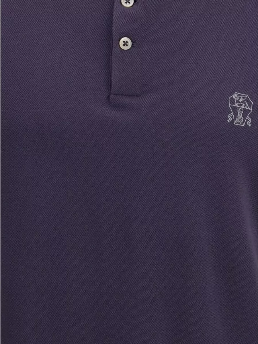 Brunello Cucinelli Cotton Polo Shirt