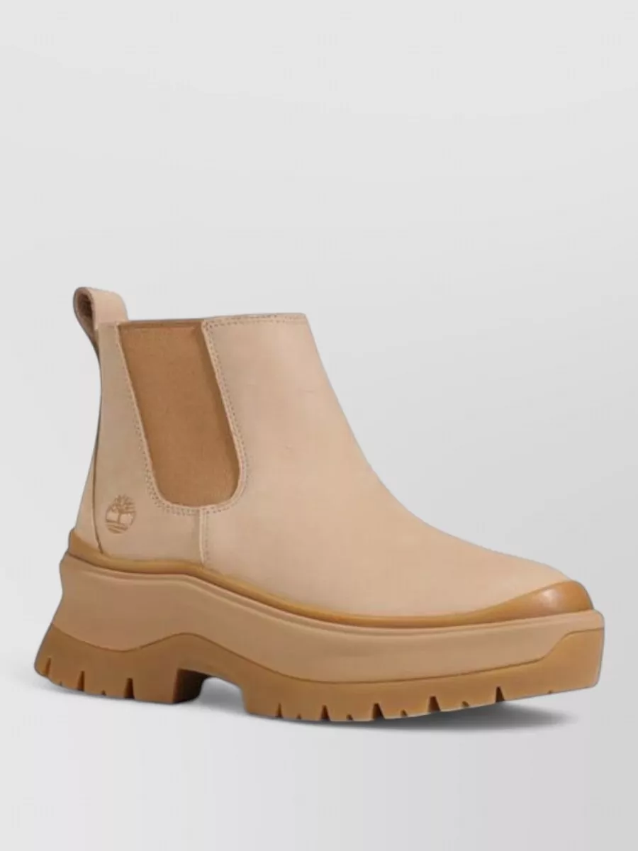 Timberland Suede Leather Lace-Up Boots