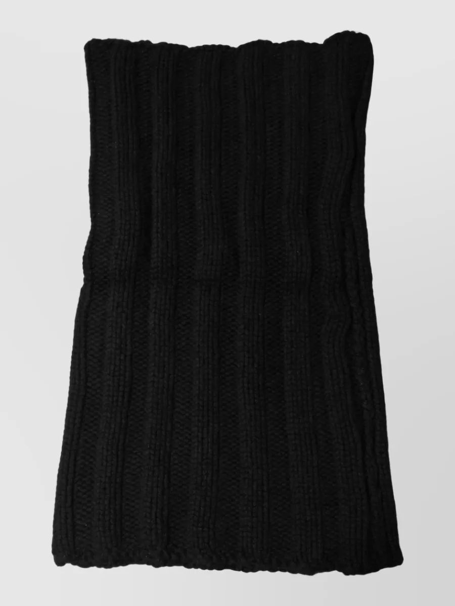 Dolce&Gabbana Cashmere Ribbed-Knit Neck Warmer