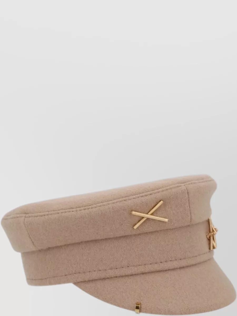 Ruslan Baginskiy Wool Baker Boy Cap