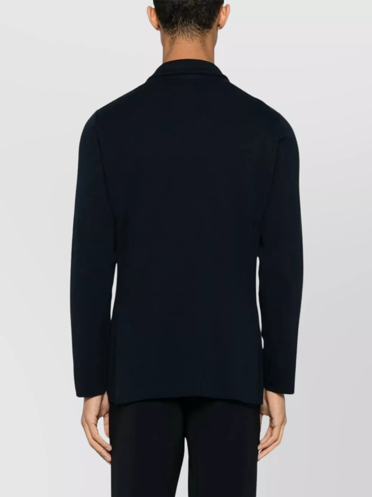 Lardini Men Cotton Jacket Brooch Detail