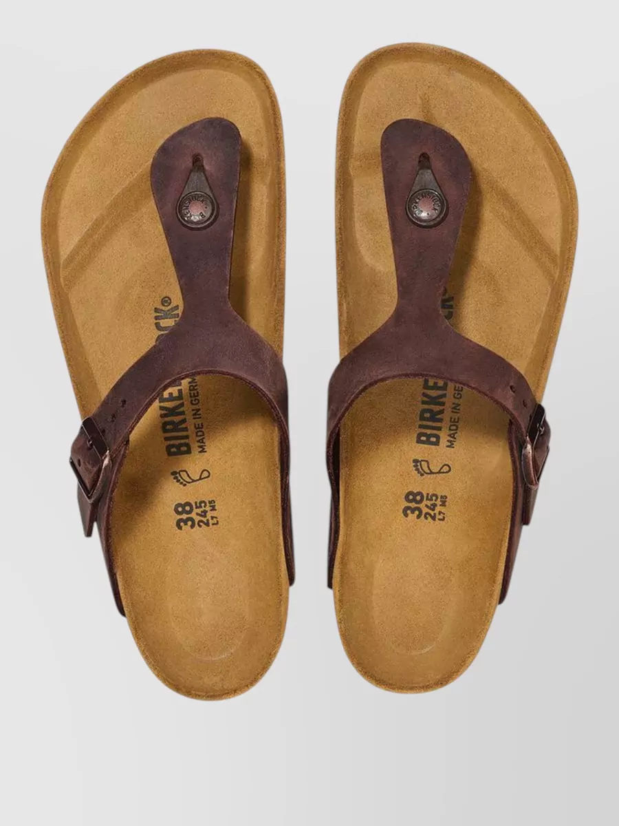 Birkenstock Leather Slides
