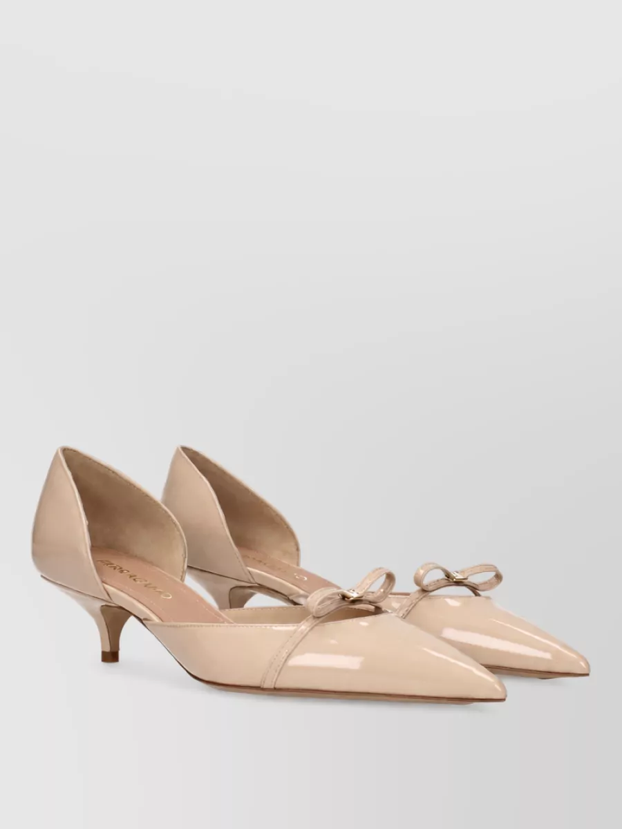 Ferragamo patent leather pumps