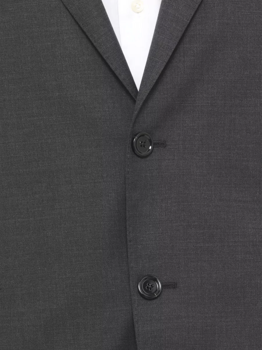 Lardini Notch Lapel Single Breasted Wool Suit