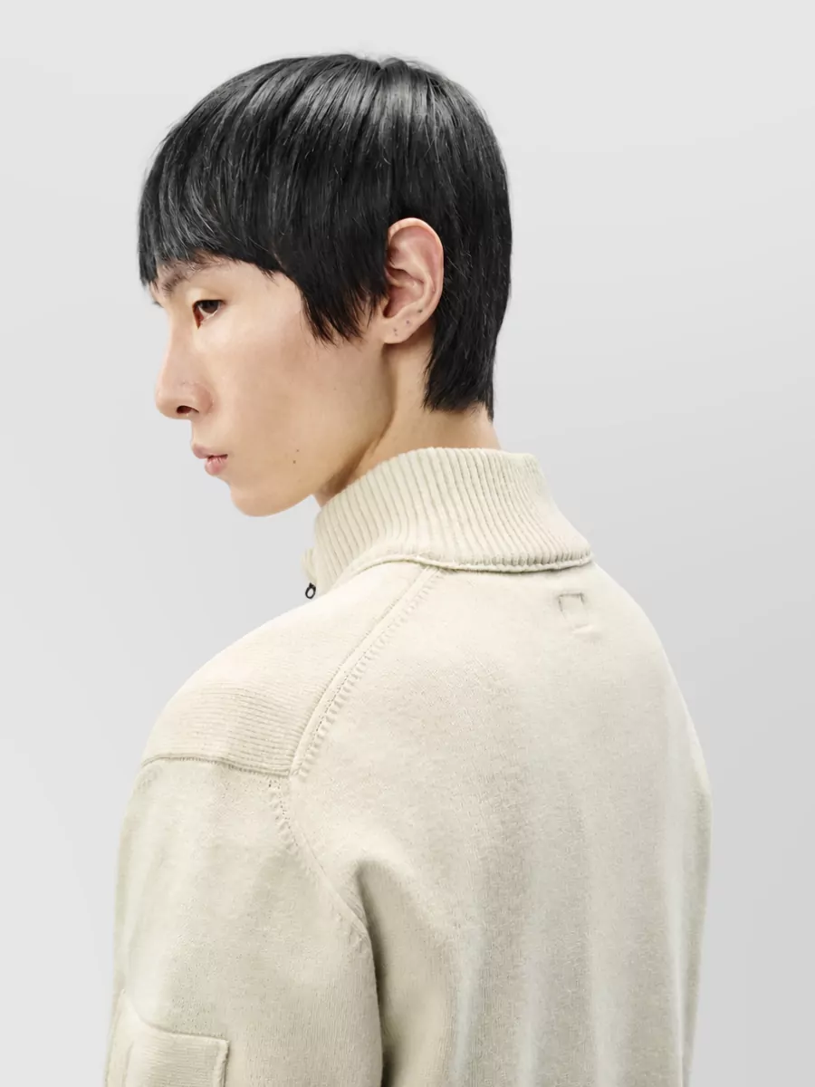 C.p. Company Wool Half-Zip Regular-Fit Sweater