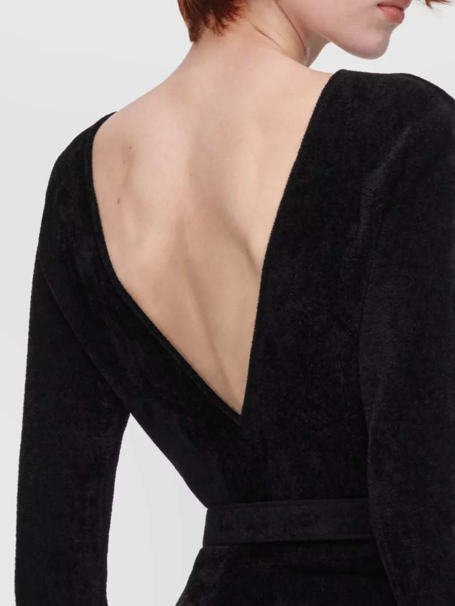 Self-Portrait Bubble Hem Mini Dress