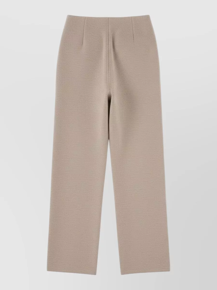 Max Mara Cashmere And Virgin Wool Fleece Pants