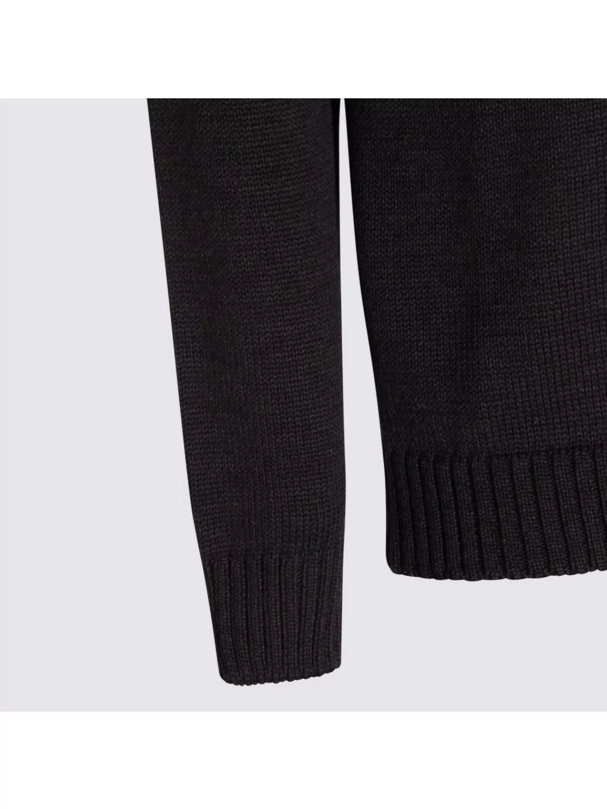 Zanone High Neck Raglan Sweater With Ribbed Cuffs And Hem