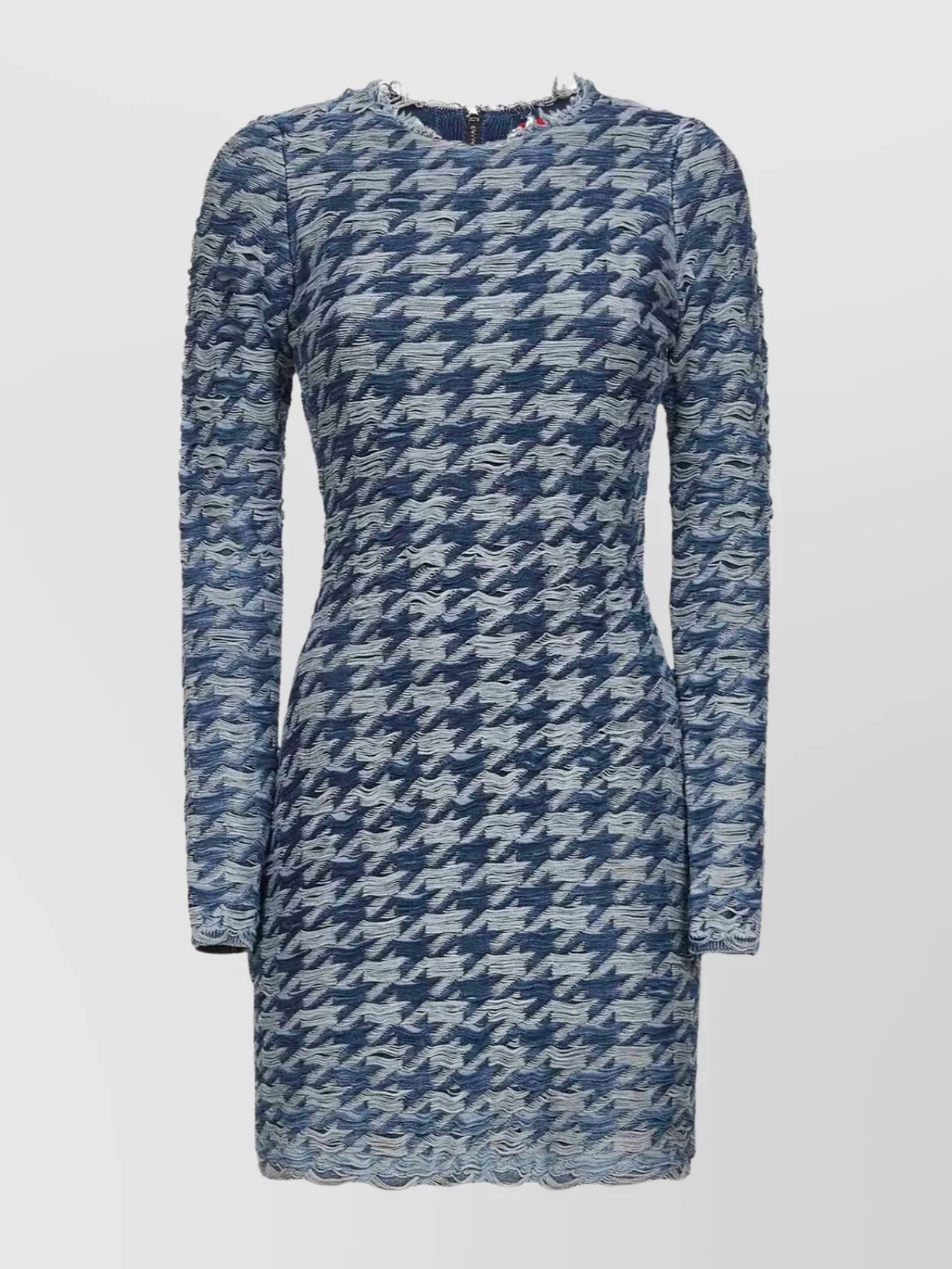 Diesel Fitted Denim Dress Long Sleeves