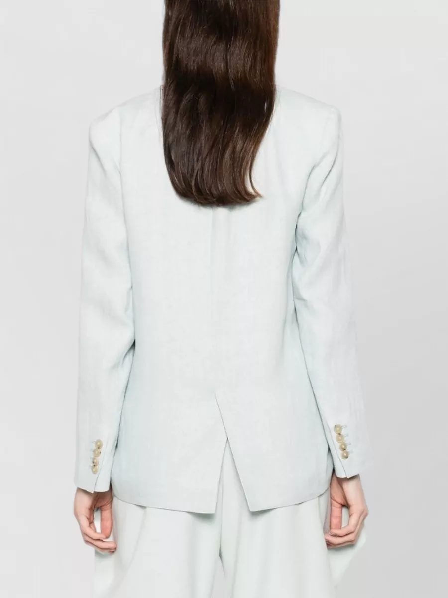 Forte Forte Linen Single-Breasted Blazer
