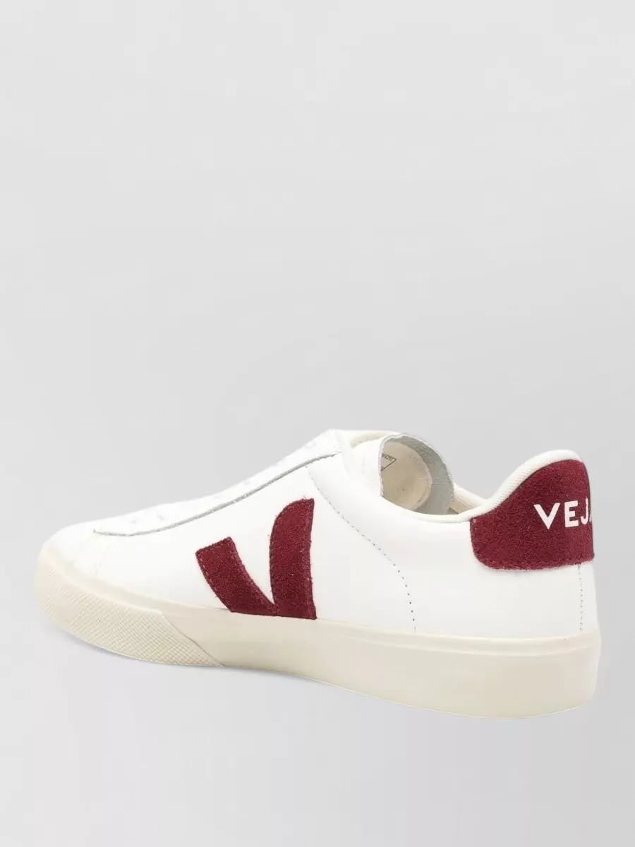 Veja Leather Lace-Up Sneakers