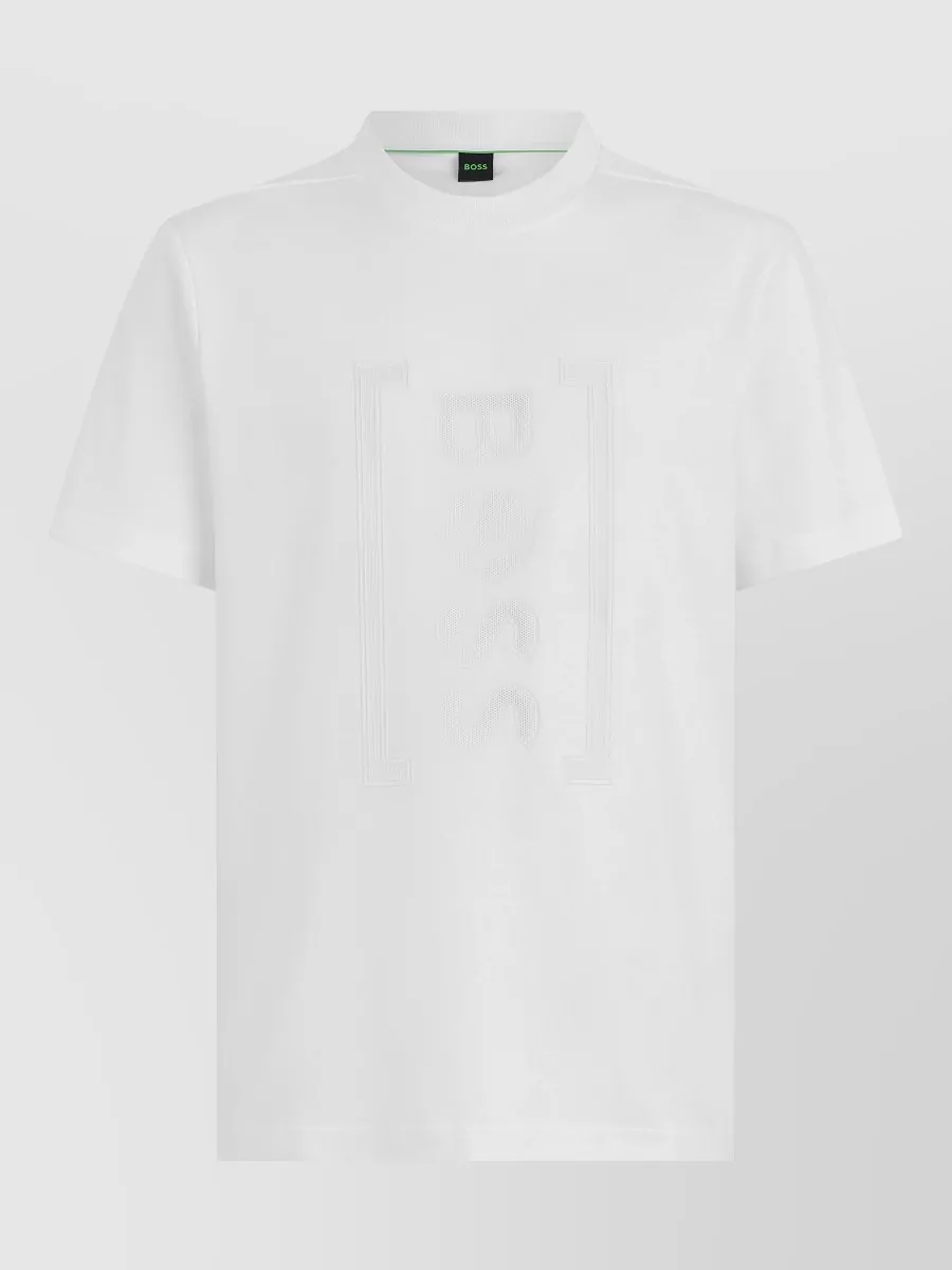 Boss cotton short-sleeve t-shirt