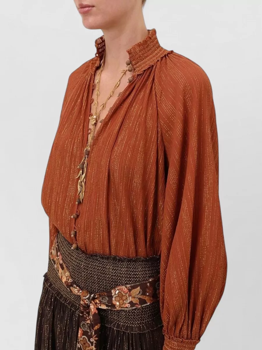 Zimmermann Gathered Blouse
