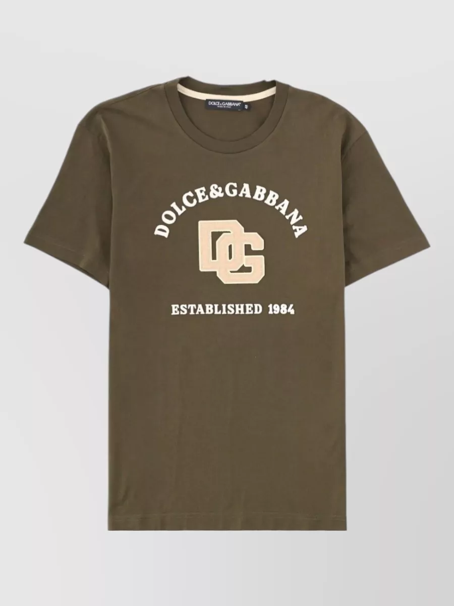 Dolce&Gabbana logo cotton t-shirt