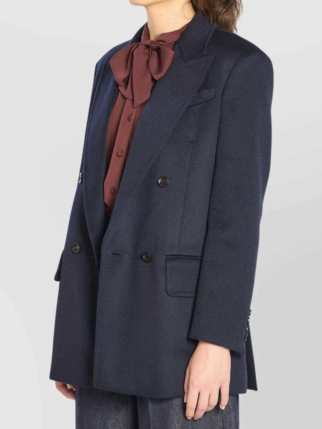 Max Mara Olimpia Blazer In Camel