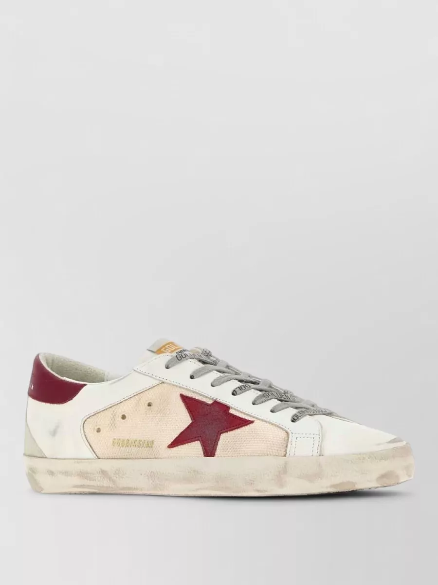 Golden Goose leather low-top sneakers