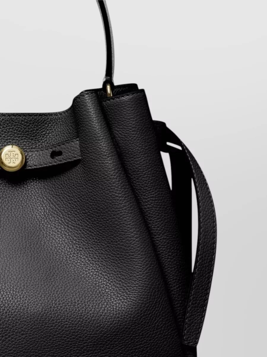 Tory Burch Romy Leather Bucket Bag