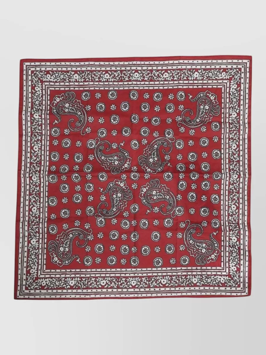 Dolce&Gabbana cotton floral-print square scarf