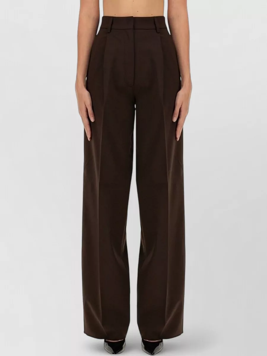 Thelatest regular-fit wide-leg trousers