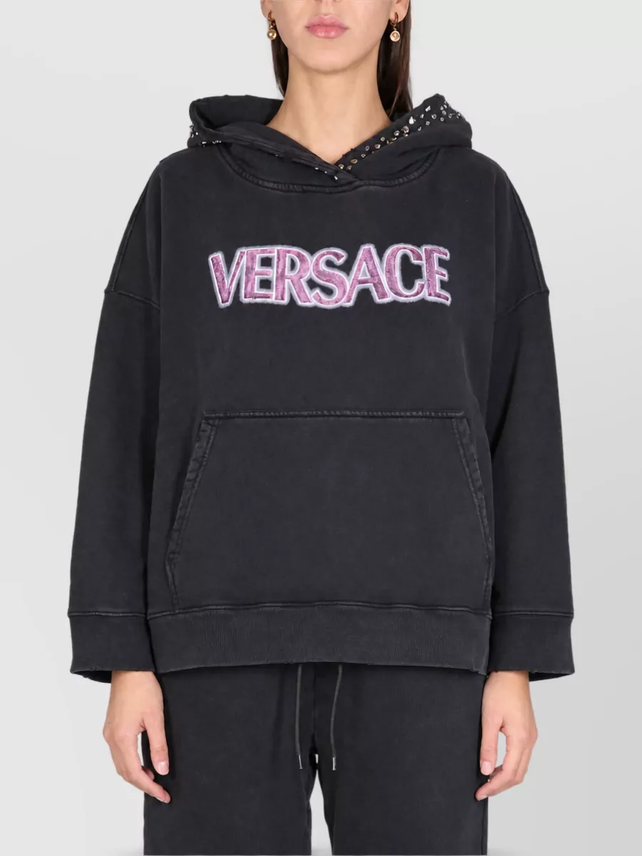 Versace Studded Hoodie