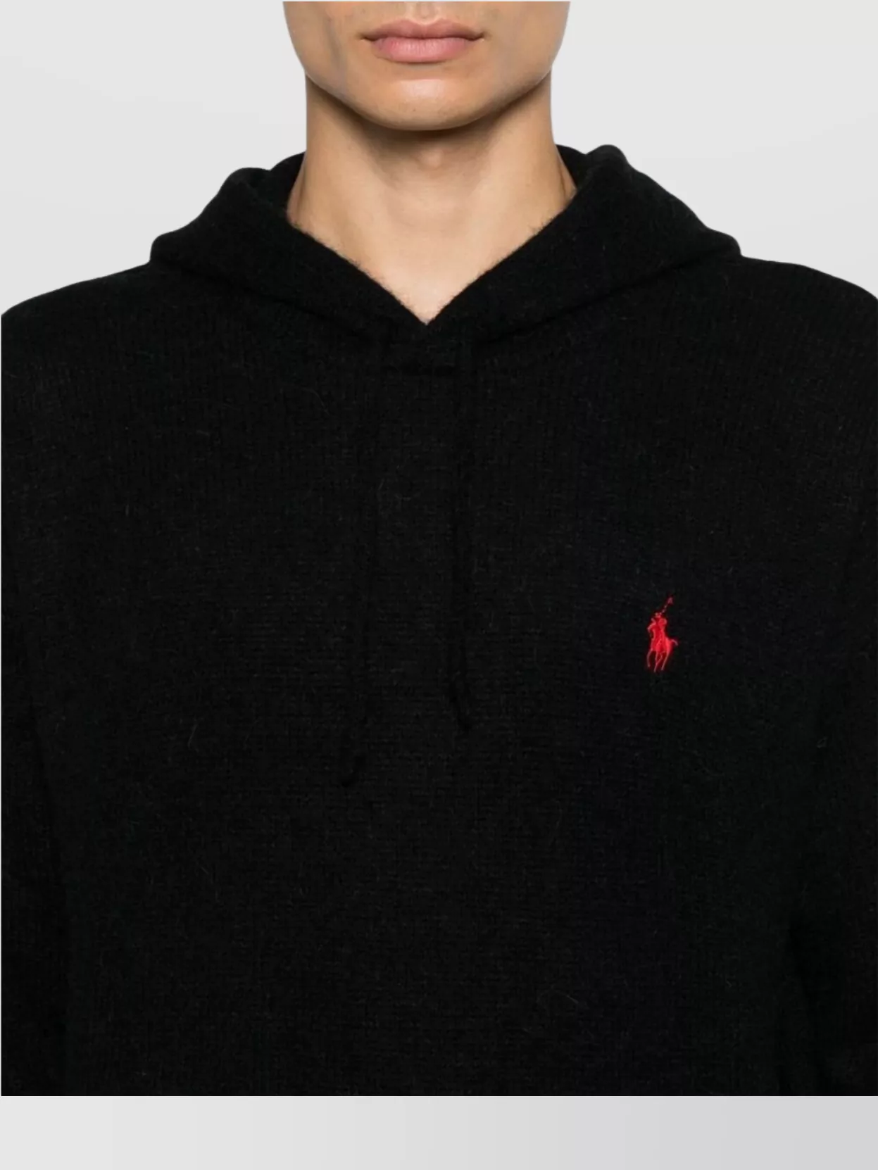 Ralph Lauren Crewneck Sweater Drawstring Hood