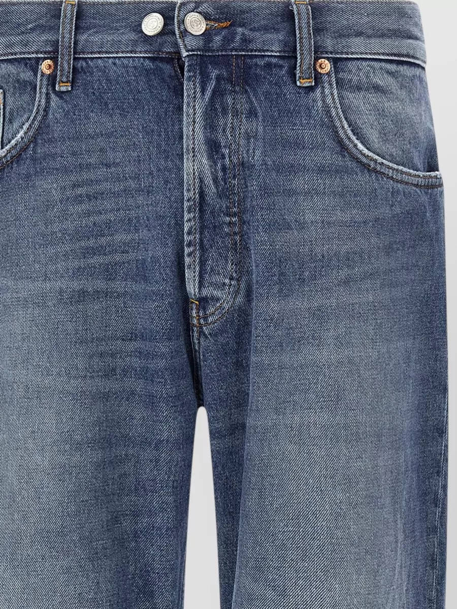 Department 5 Denim Musso Straight-Leg Cropped Jeans