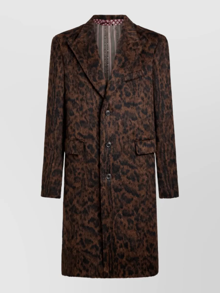 Etro Regular-fit peak-lapel blazer