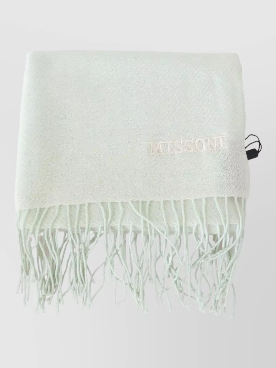Missoni Cashmere Fringed Scarf