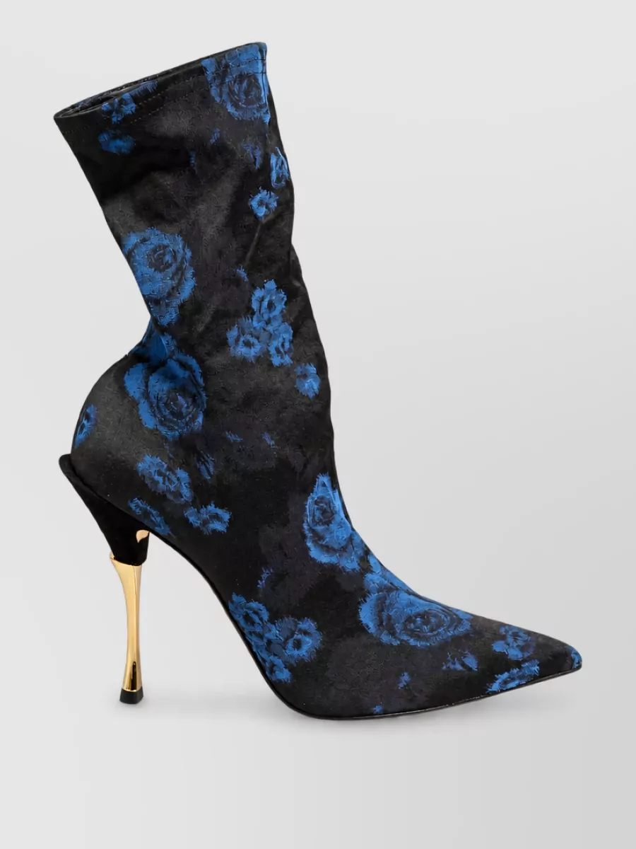 Dolce&Gabbana floral sock boots
