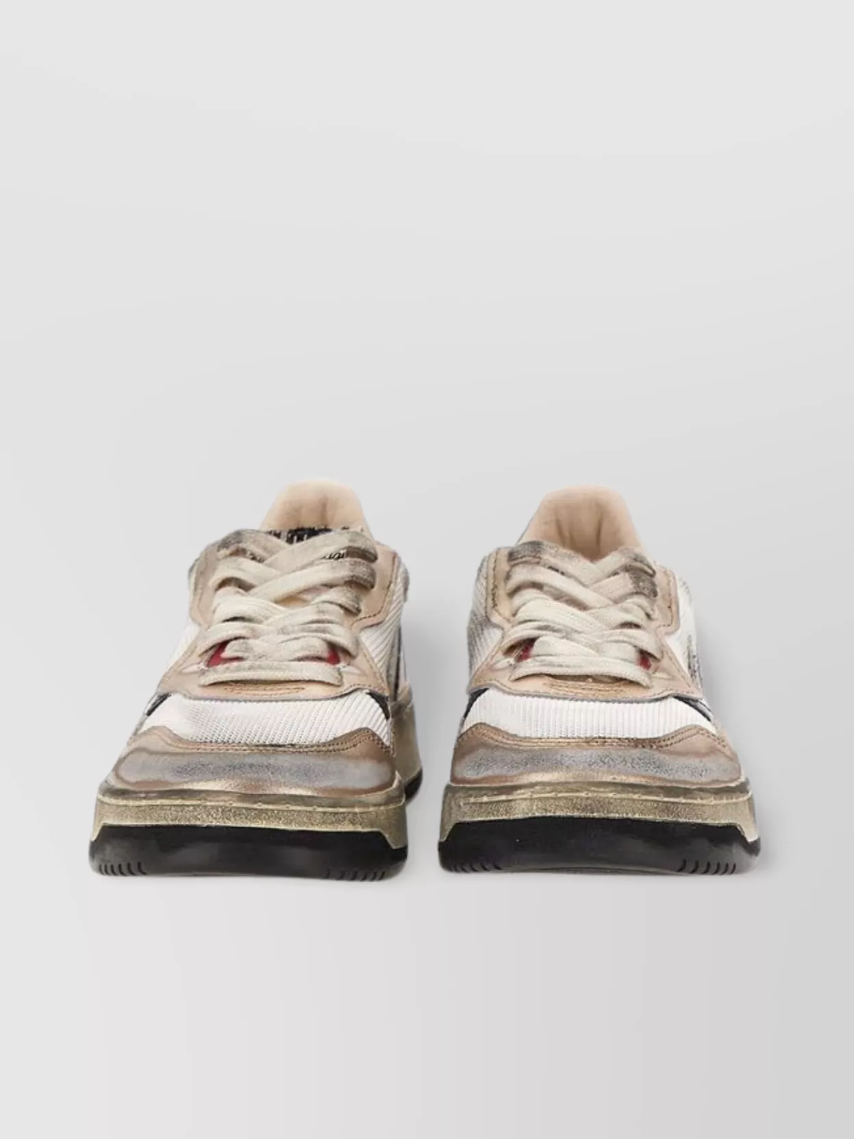 Autry Handcrafted Low-top Sneakers Ankle Padded In Yellow
