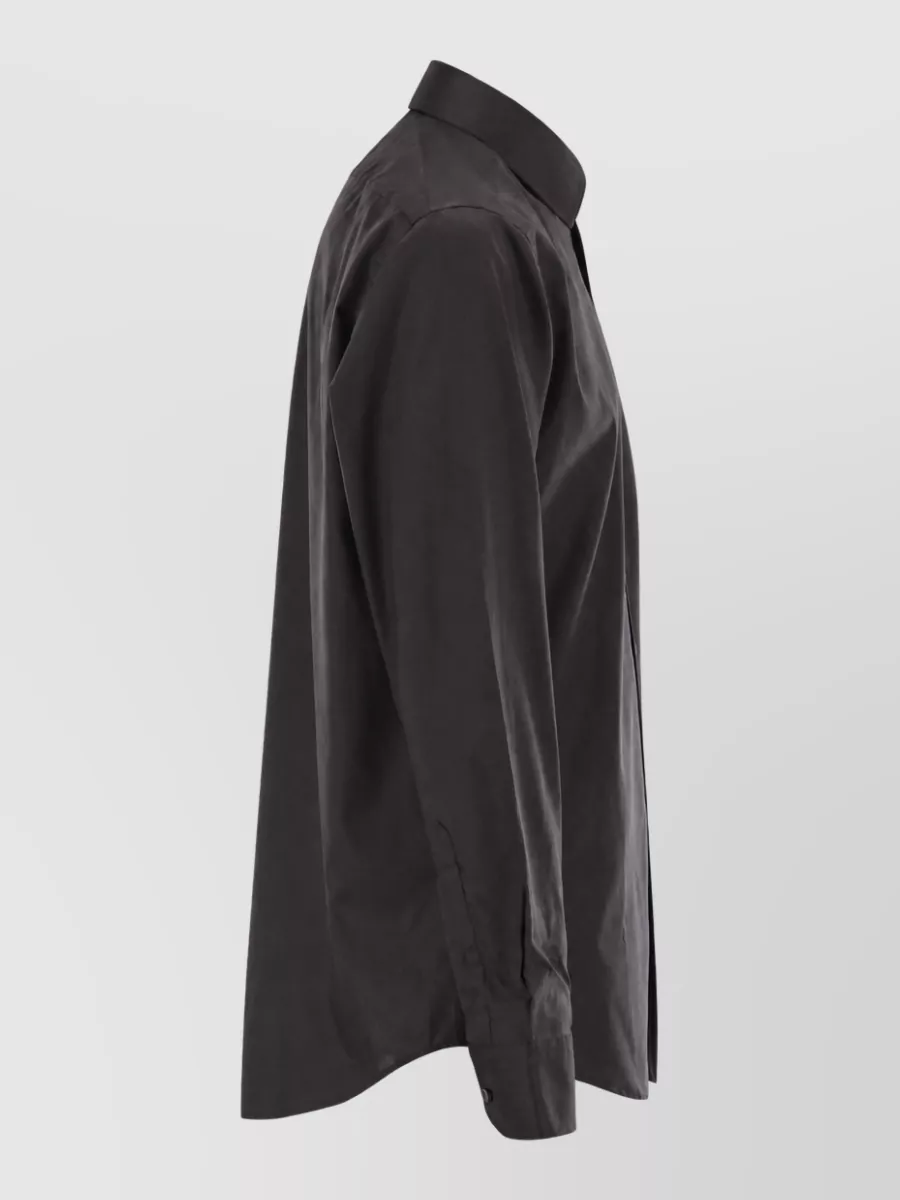 Boss Regular-Fit Cotton Poplin Shirt