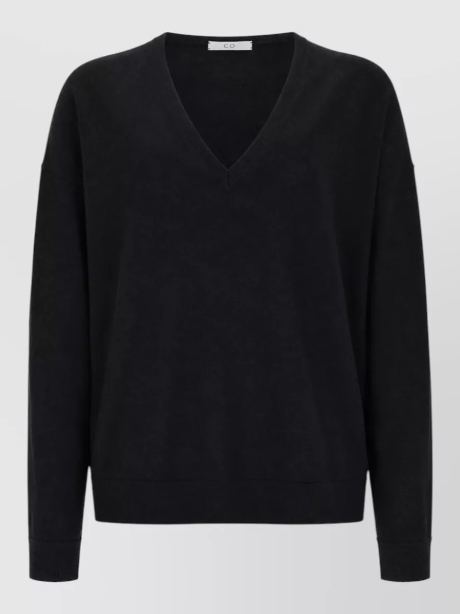 Co cashmere v-neck sweater