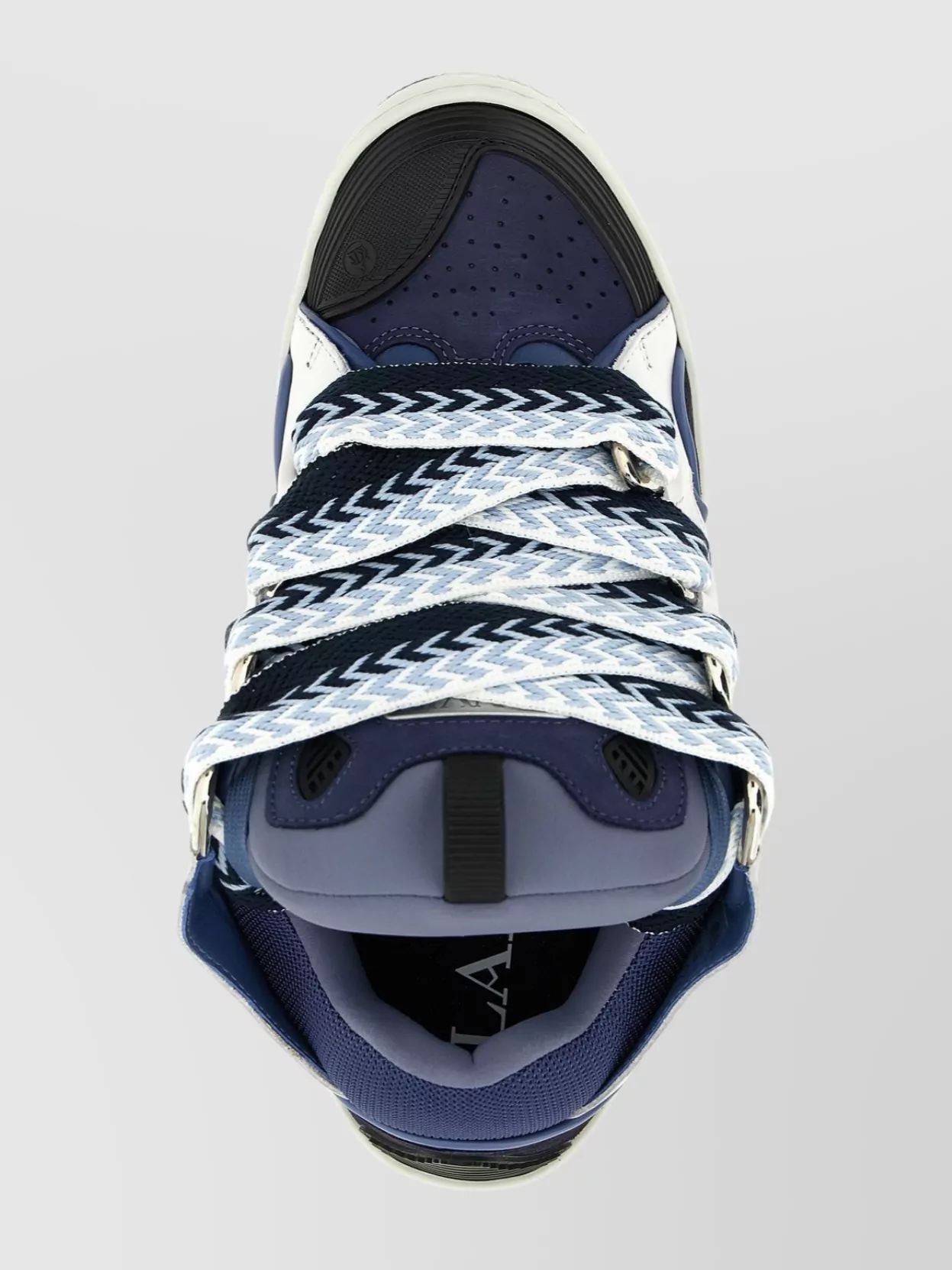 Lanvin Chunky Sole Sneakers Featuring Contrast Panels In Multi