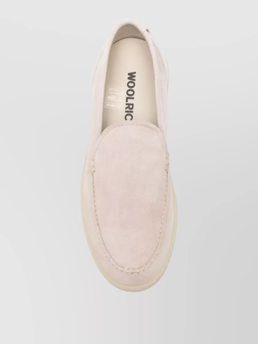 Woolrich Leather Slip-On Sneakers
