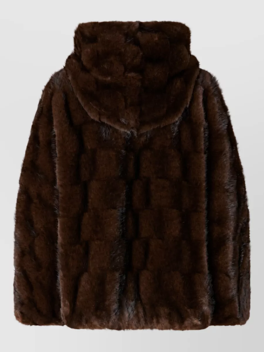 Pinko Faux Fur Coat