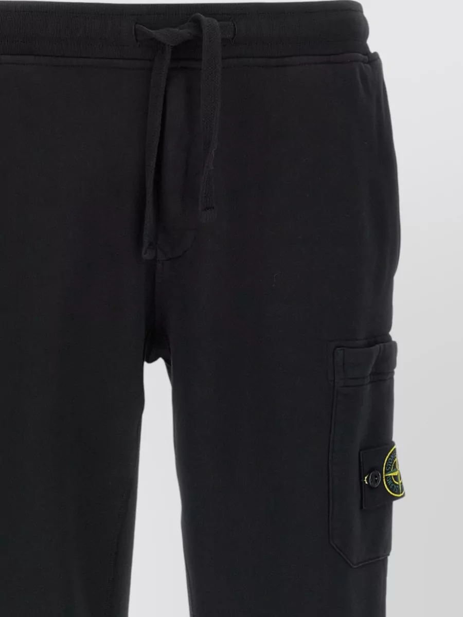 Stone Island 6200010 Joggers Cargo Pocket Ribbed Cuffs