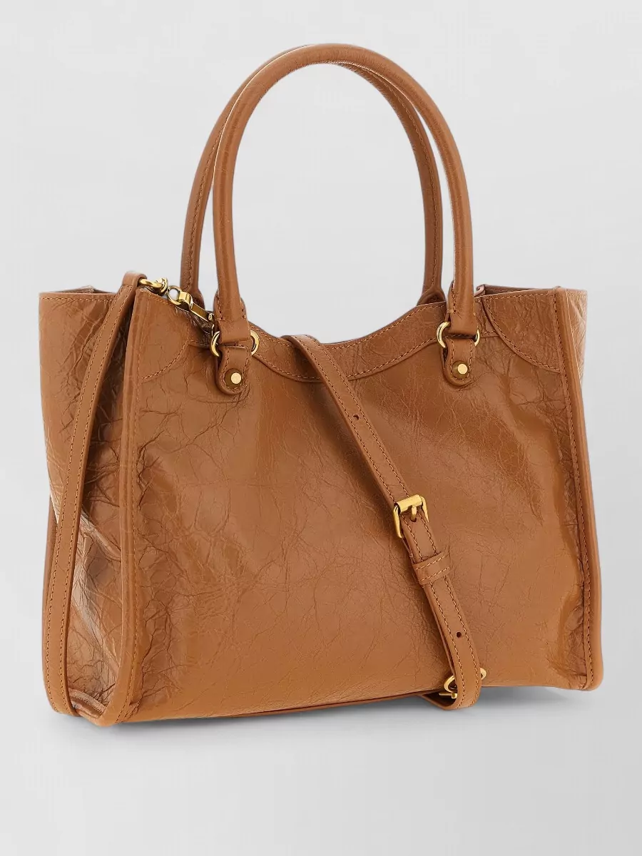 Balenciaga Le City Mini Leather Tote Bag