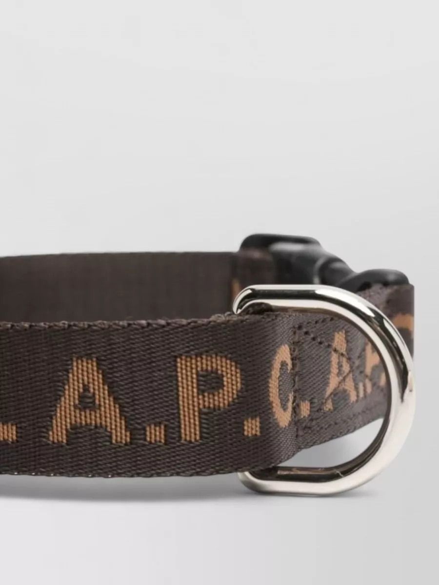 A.p.c. Logo Jacquard Dog Collar