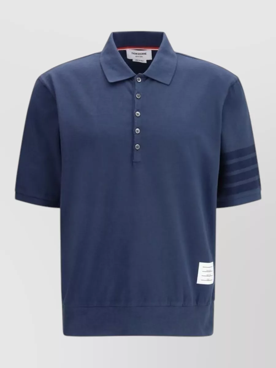 Thom Browne cotton polo shirt