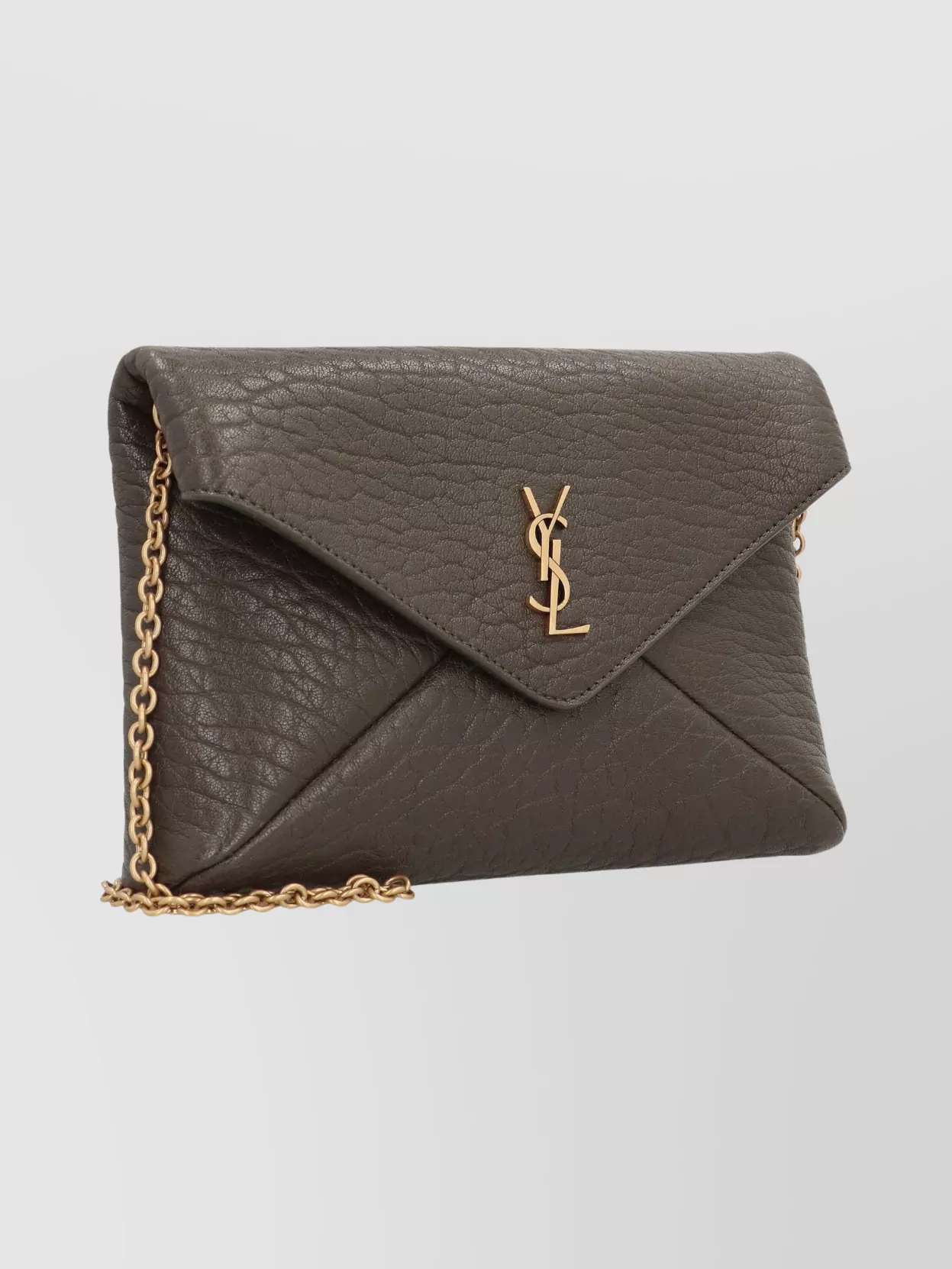 Saint Laurent Leather Shoulder Bag Chain Strap