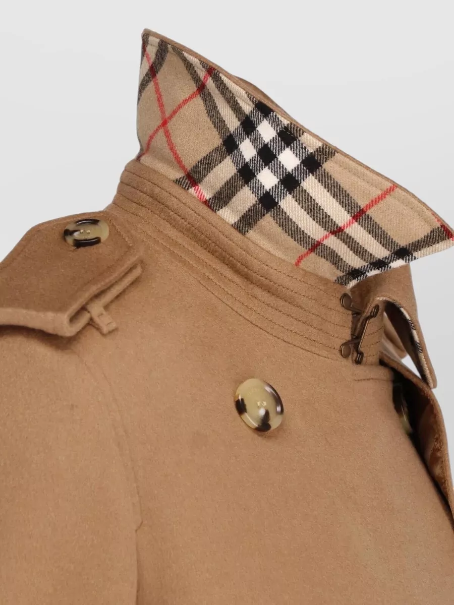 Burberry Cashmere Trench Coat